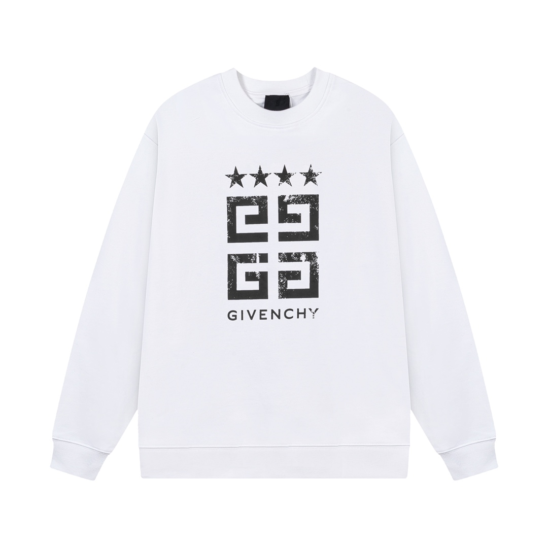 【GIVENCHY  公式旗艦店】ジバンシー 丸首の衛衣 スウェットご好評に付き再入荷！