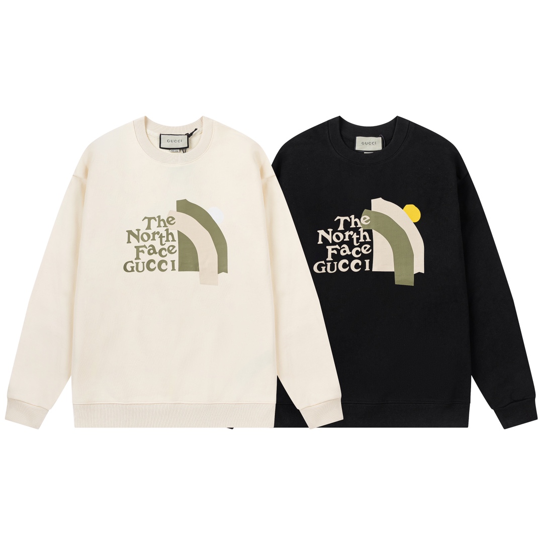 【GUCCI  公式旗艦店】グッチ  丸首の衛衣 スウェットご好評に付き再入荷！