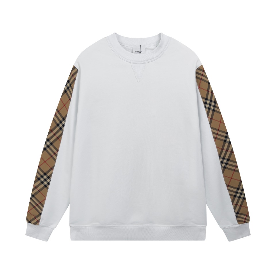 【2024】【BURBERRY  公式旗艦店】バーバリー丸首の衛衣 スウェットご好評に付き再入荷！