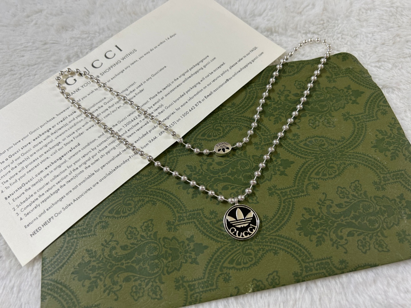 【GUCCI】ネックレス、新しいネックレス万能シンプルファッションオーナメント