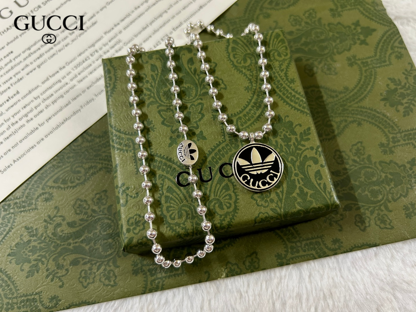 【GUCCI】ネックレス、新しいネックレス万能シンプルファッションオーナメント