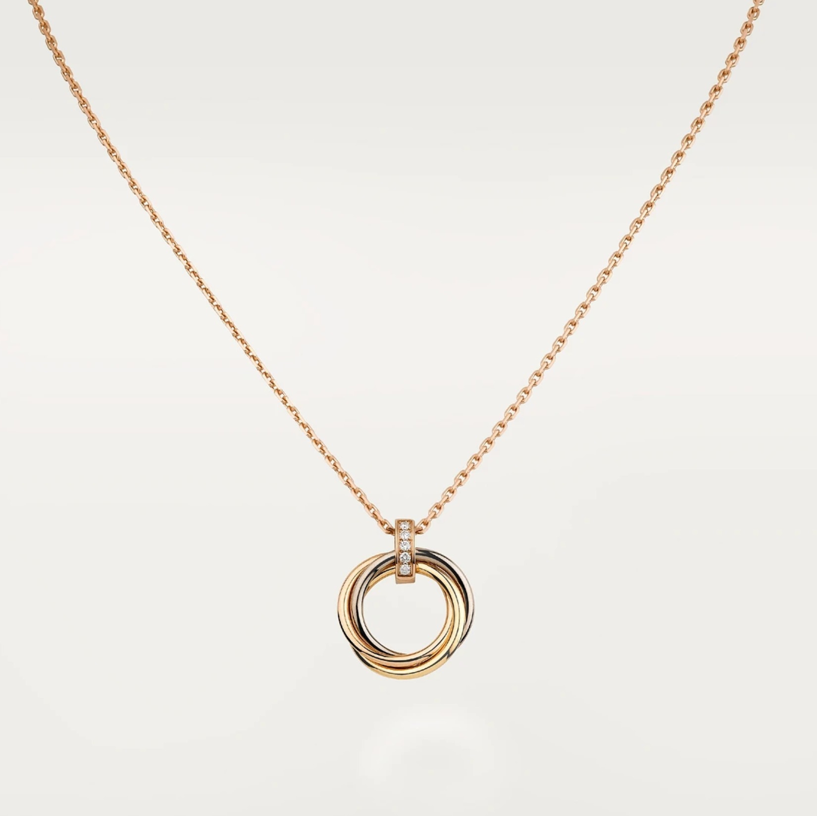 Cartier【カルティエ】トリニティ ネックレス