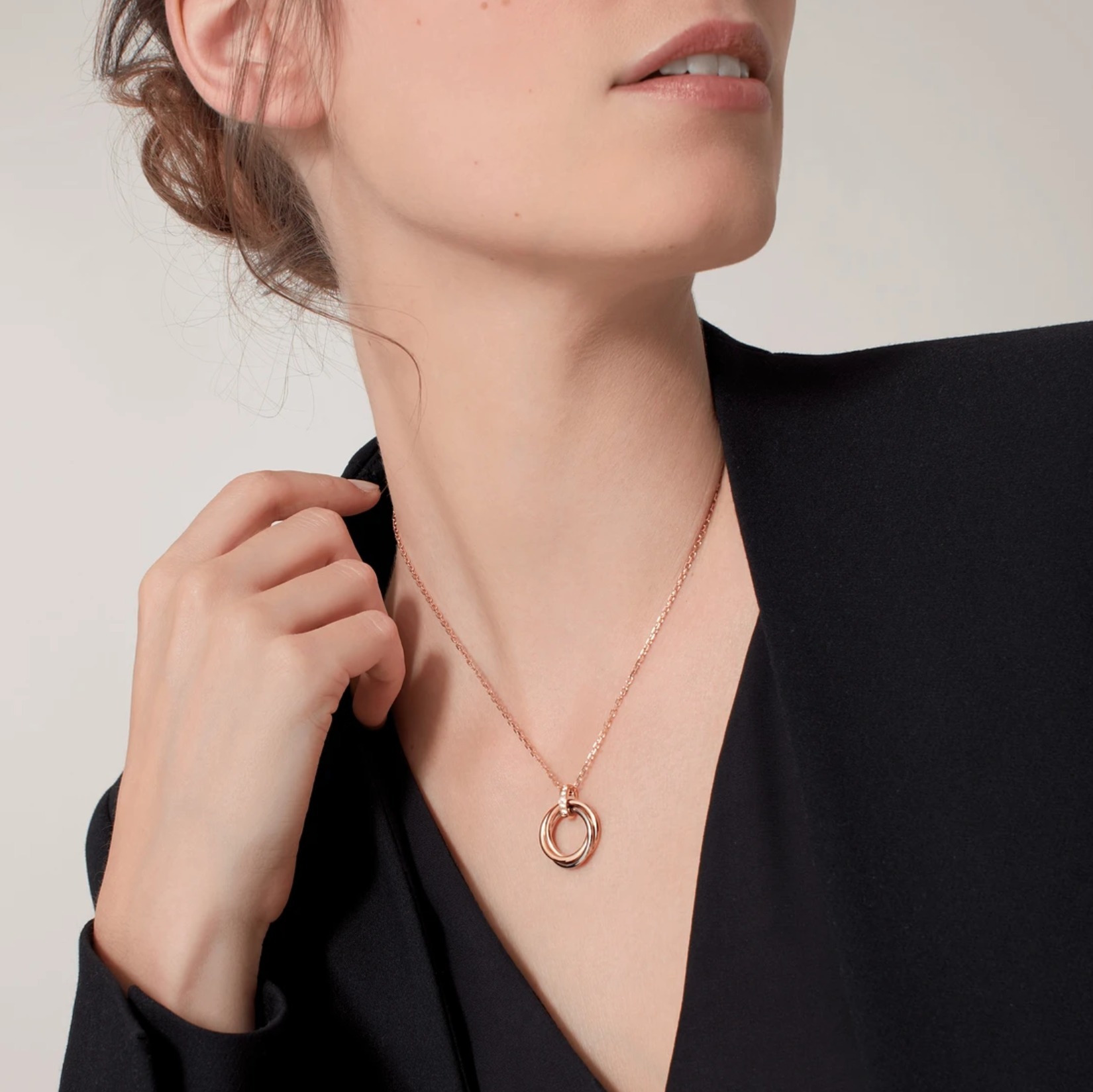 Cartier【カルティエ】トリニティ ネックレス