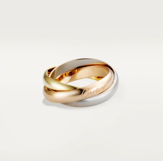 【Cartier】カルティエ トリニティ リング 2色 男女兼用