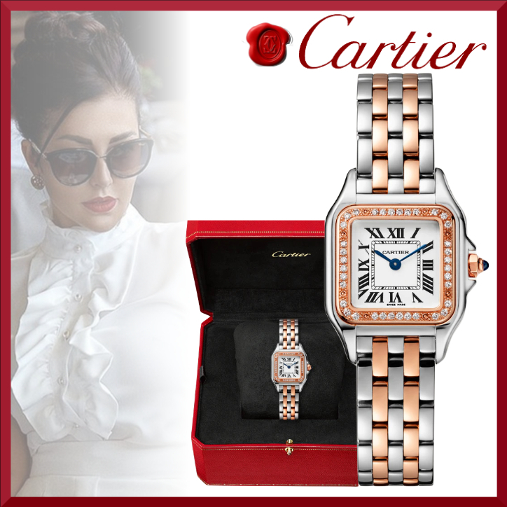 即納★ギフトに♪【Cartier】パンテール ドゥ ウォッチ