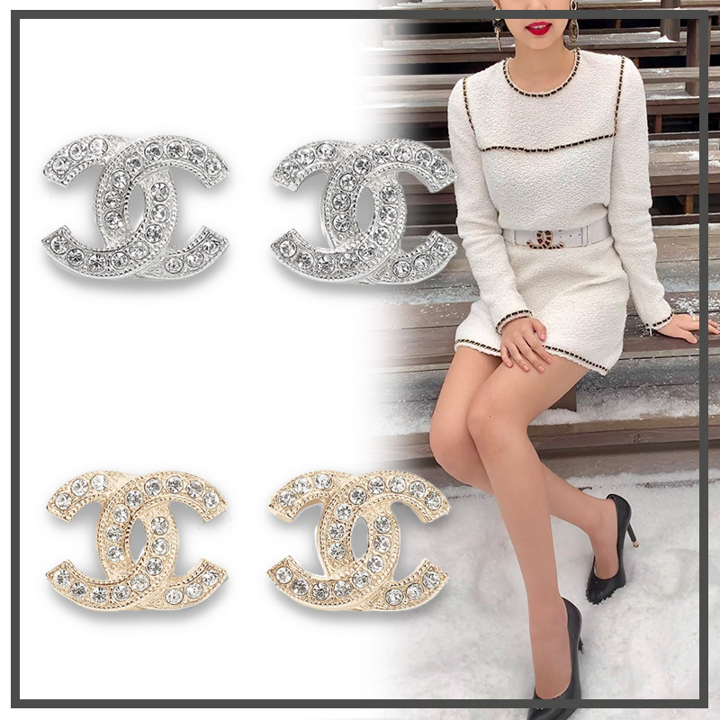 レア商品！CHANEL シャネル ピアス CC マーク A88429 A95896