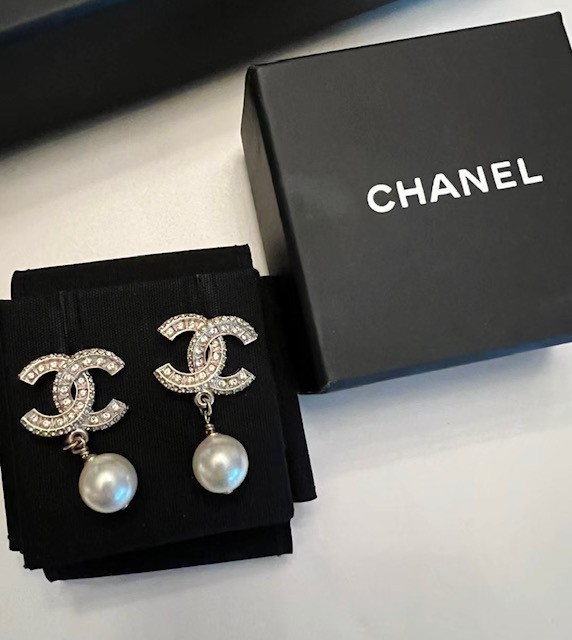 【パール付CHANEL★★】シャネル☆ピアス☆