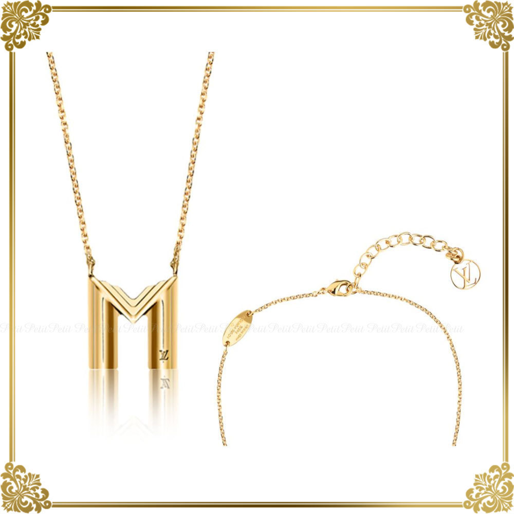 ☆Louis Vuitton★イニシャル ネックレス/LV＆ME