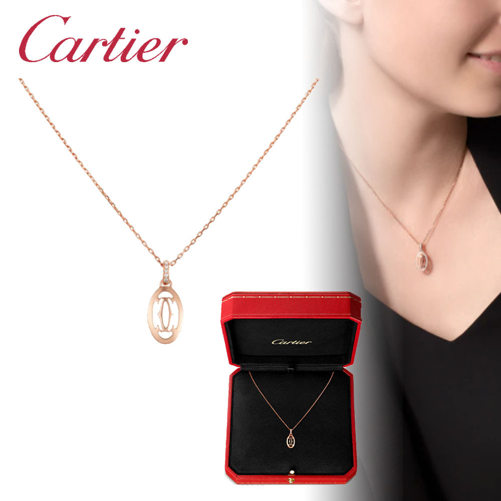 * Cartier *カルティエ* ロゴ ネックレス