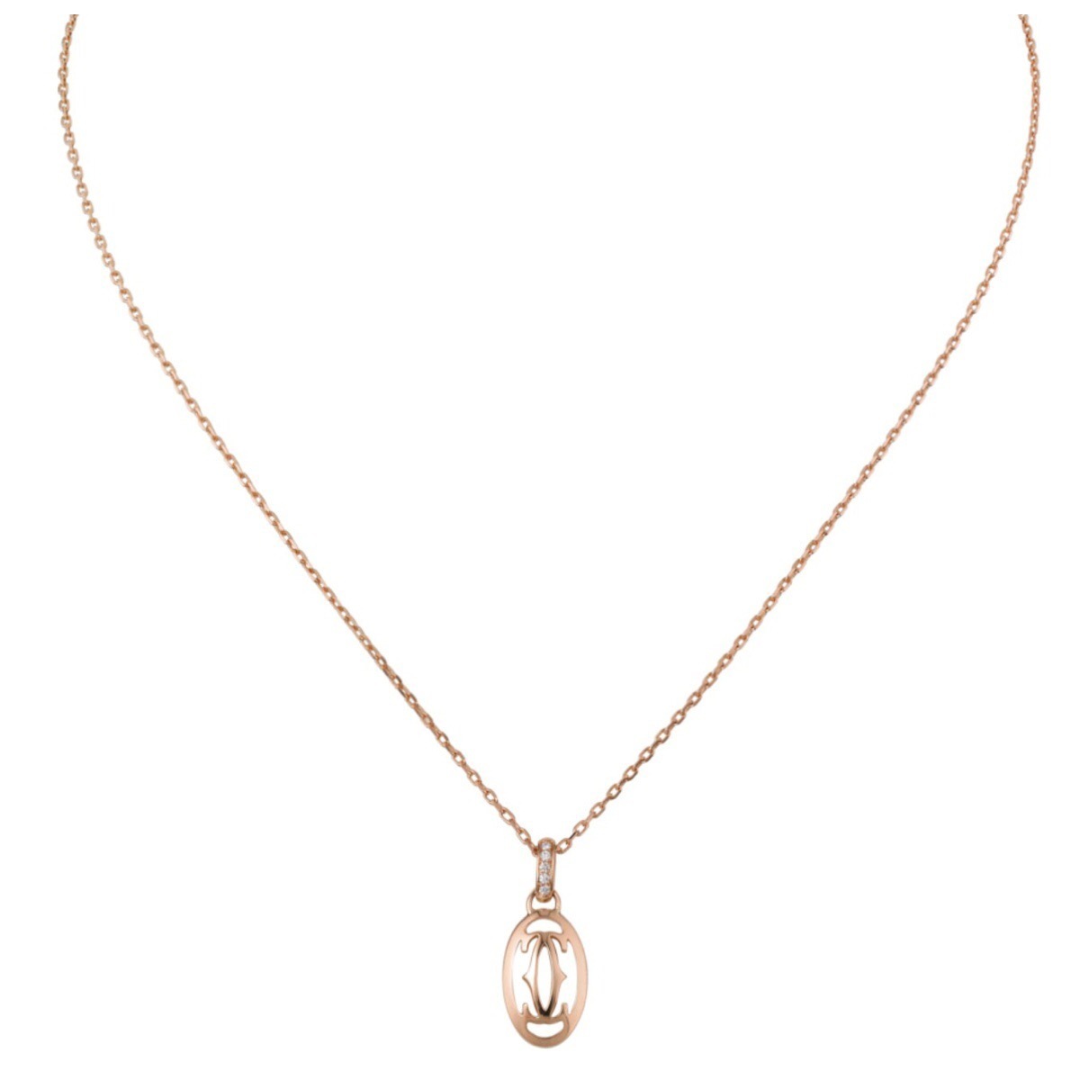 * Cartier *カルティエ* ロゴ ネックレス