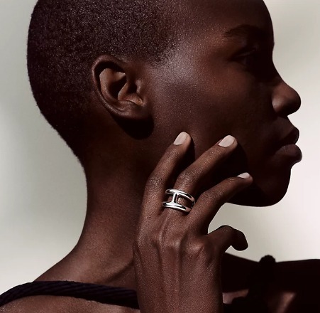 大人気★HERMES ★ OSMOSE（オスモズ）リング　RING　KM