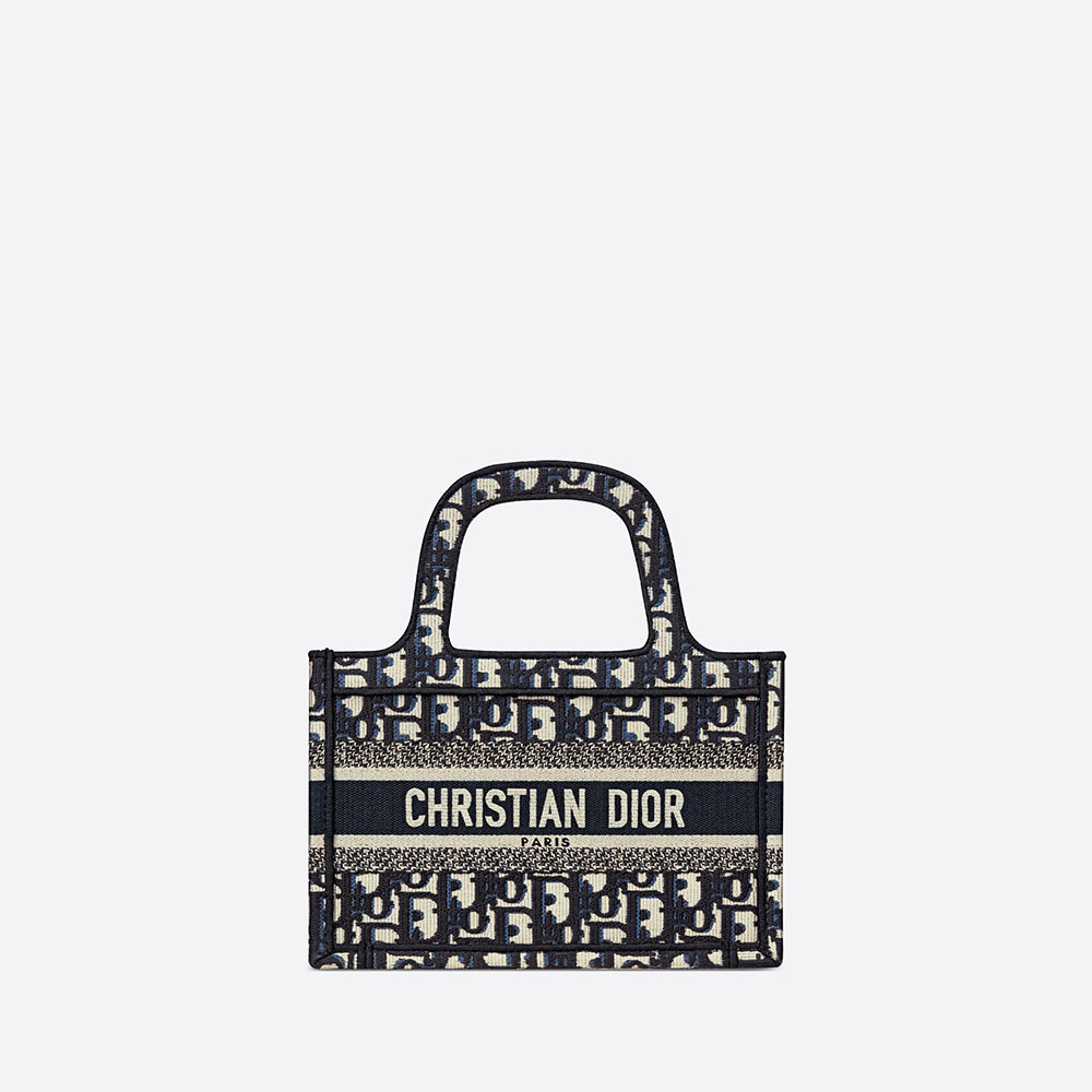 大人可愛い♪DIOR BOOK TOTEブックトート ミニバッグ オブリーク