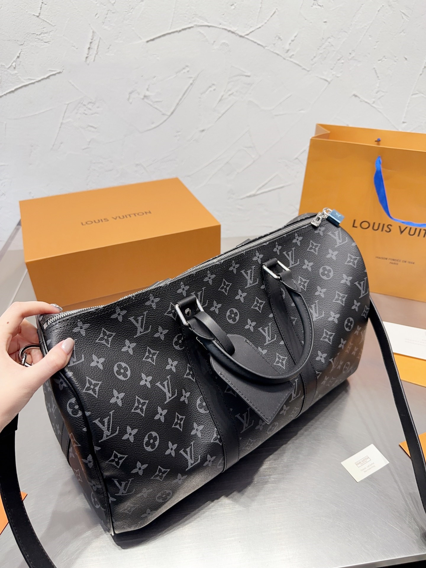 【 LOUIS VUITTON公式 旗艦店】ルイヴィトン    ハンドバッグ    当日出荷 好評に付き再入荷！45CM