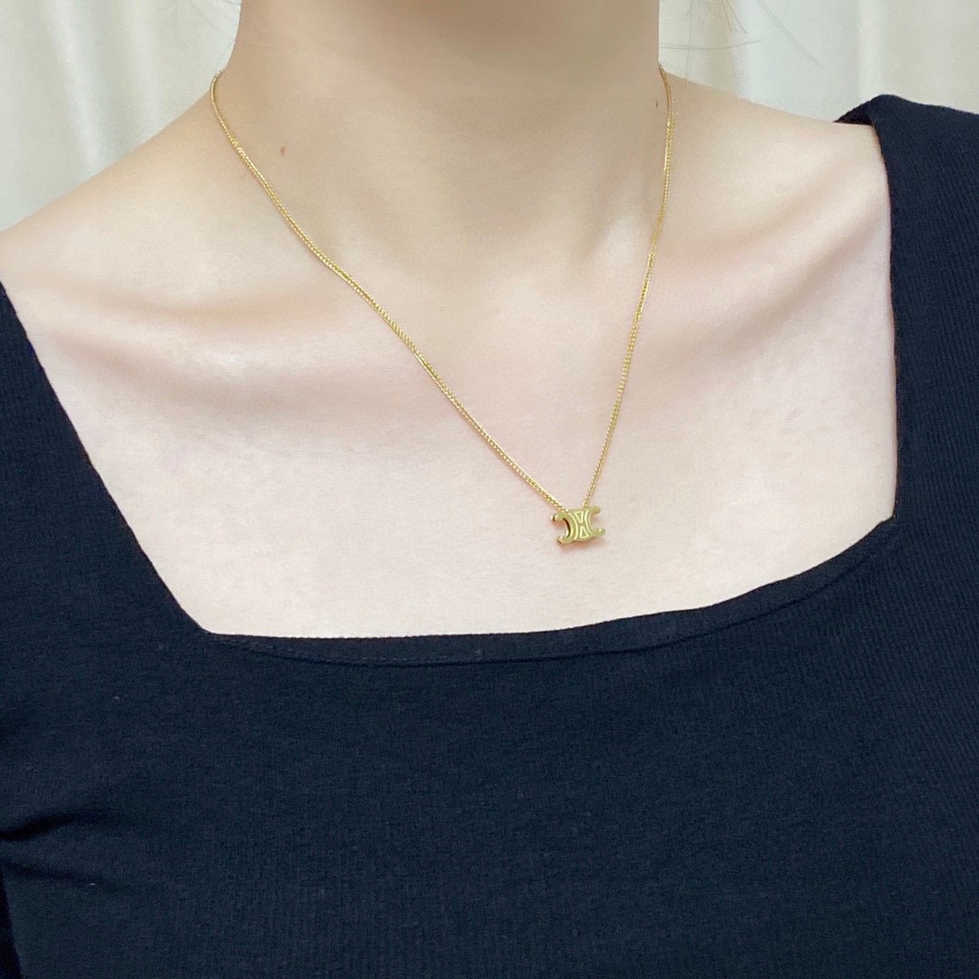 【CELINE】ネックレス、新しいネックレス万能シンプルファッションオーナメント