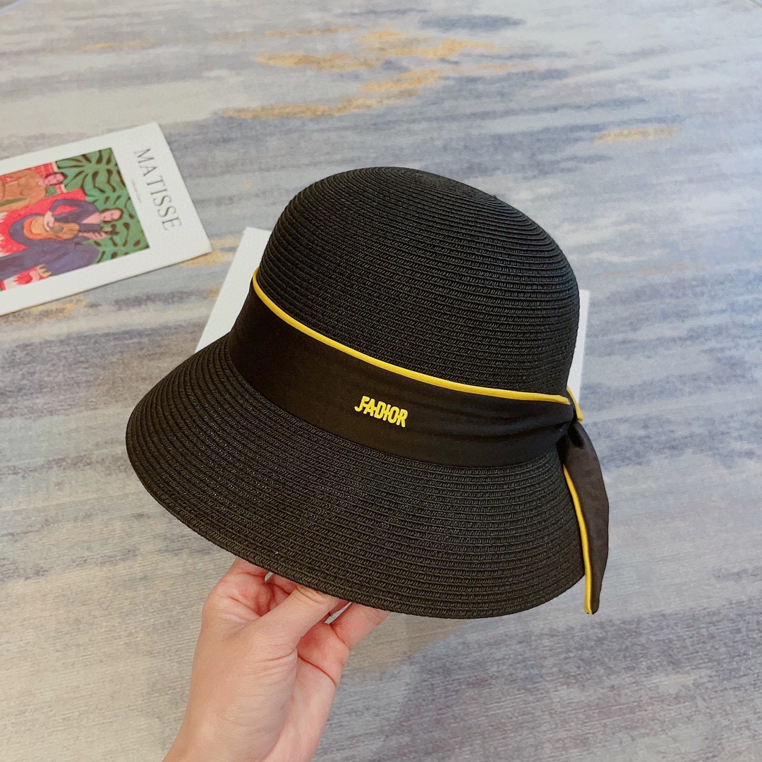 【2024】【DIOR   ディオール】【数量限定】 麦わら帽子