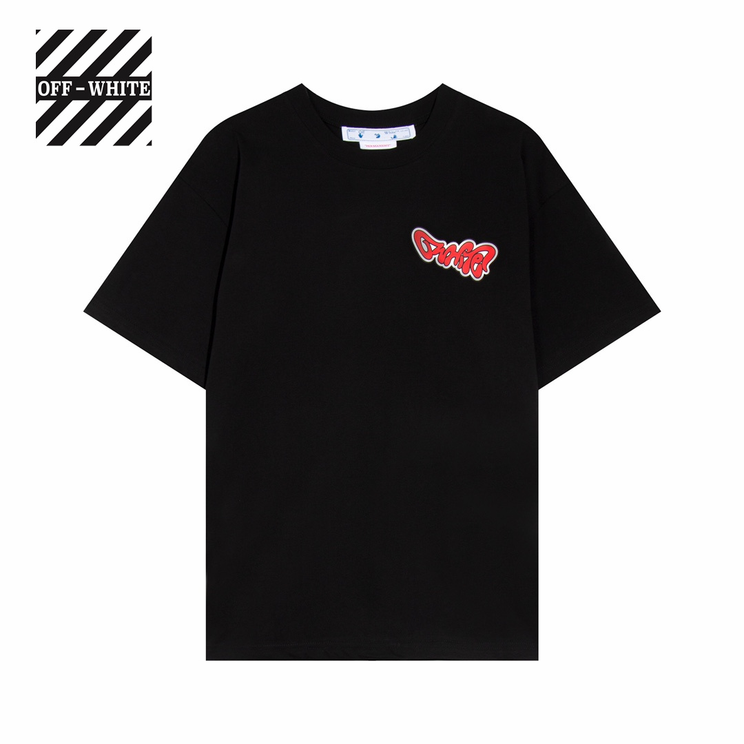 【2024】【OFF-WHITE  公式旗艦店】オフホワイト   Tシャツ  ご好評に付き再入荷！