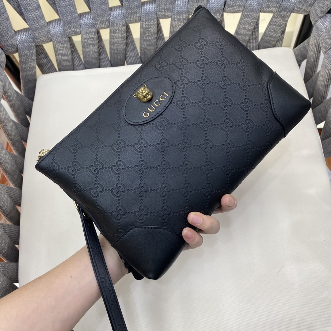 【2024】【GUCCI 公式 旗艦店】クッチ  クラッチバッグ 当日出荷 好評に付き再入荷！28*19*3CM