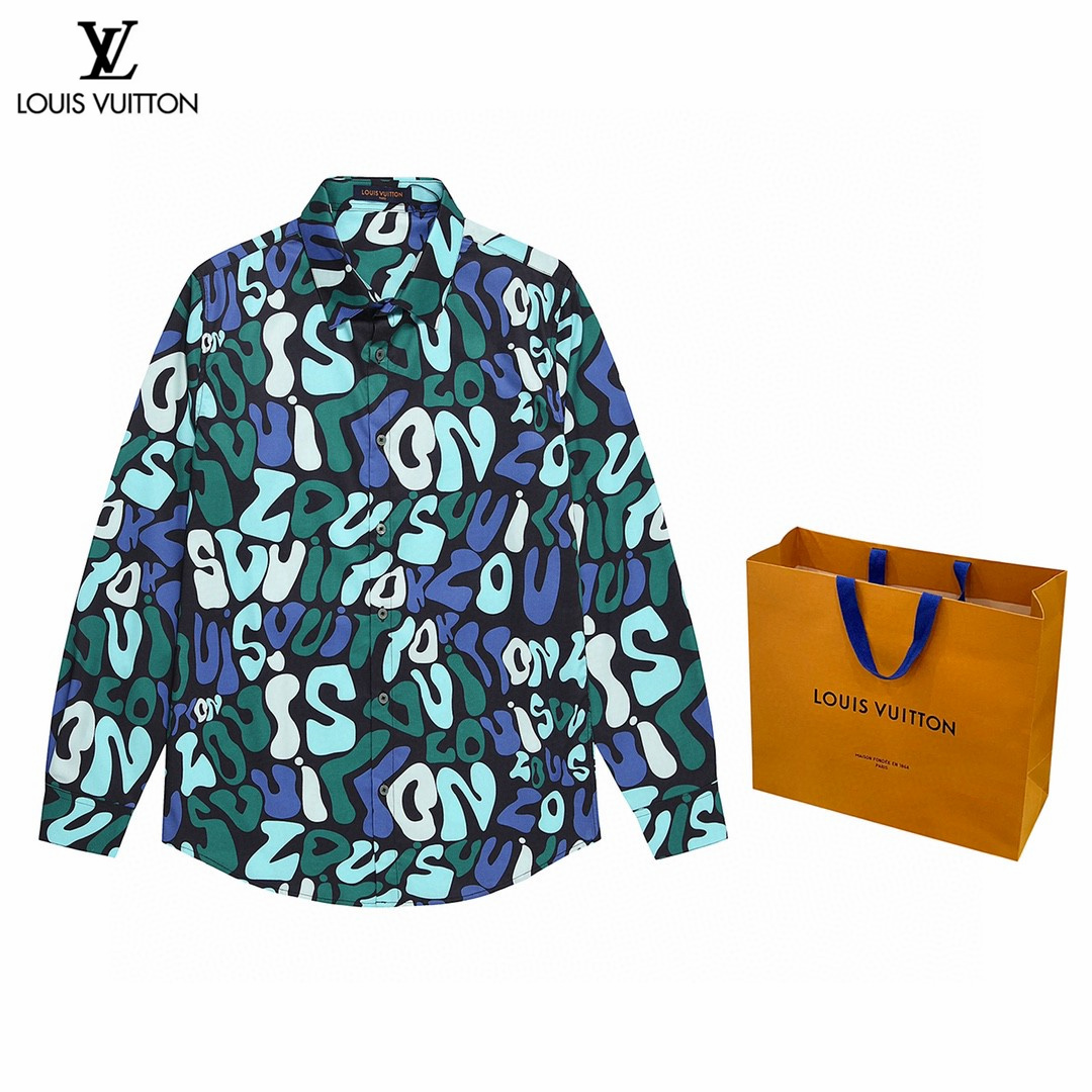 【 LOUIS VUITTON 公式旗艦店】ルイヴィトン  シャツ  ご好評に付き再入荷！