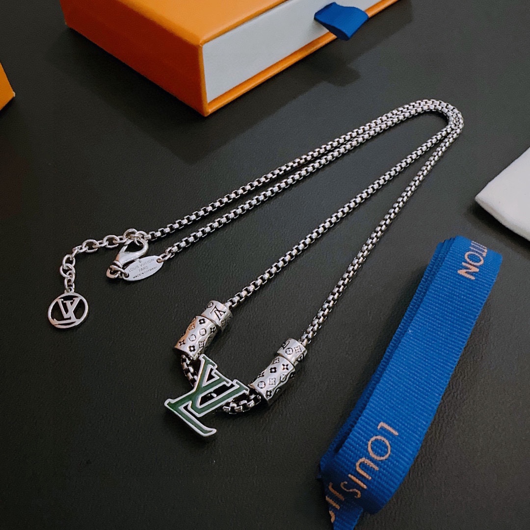 【2024】【LOUIS VUITTON】ネックレス、新しいネックレス万能シンプルファッションオーナメント