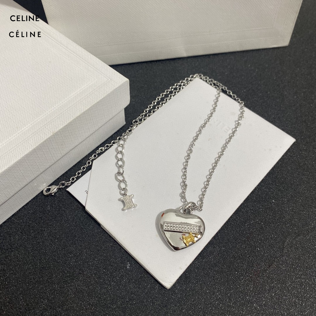 【2024】【CELINE】ネックレス、新しいネックレス万能シンプルファッションオーナメント