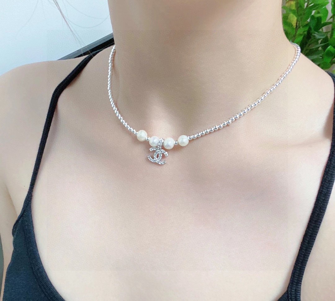 【CHANEL】ネックレス、新しいネックレス万能シンプルファッションオーナメント