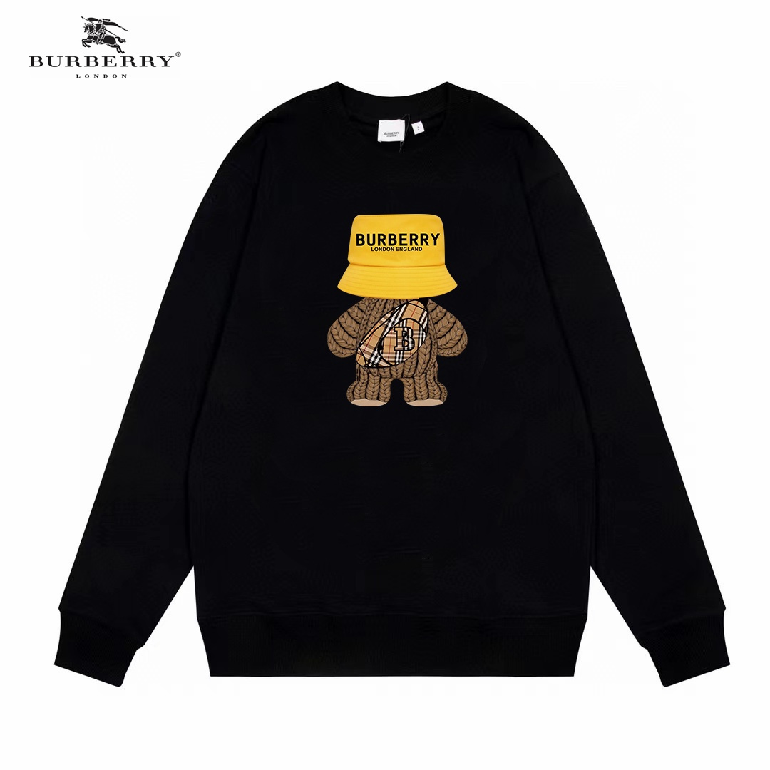 【2024】【BURBERRY  公式旗艦店】バーバリー 丸首の衛衣スウェットご好評に付き再入荷！