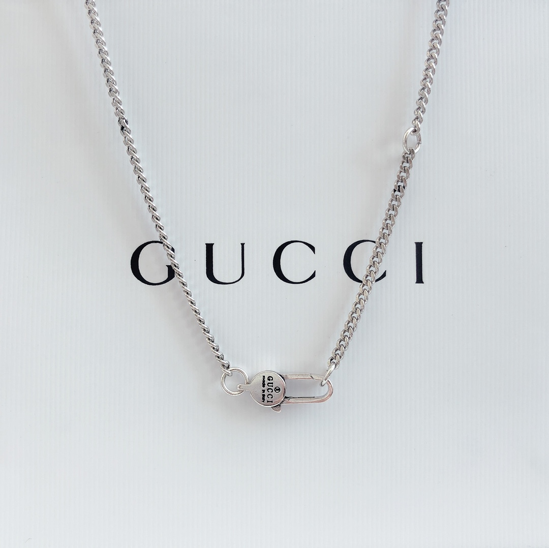 【2024】【GUCCI】ネックレス、新しいネックレス万能シンプルファッションオーナメント
