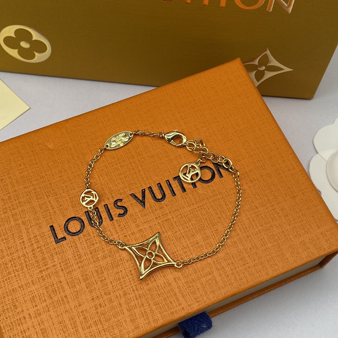 【2024】LV【 LOUIS VUITTON】ブレスレット、ファッションシンプルなスタイル