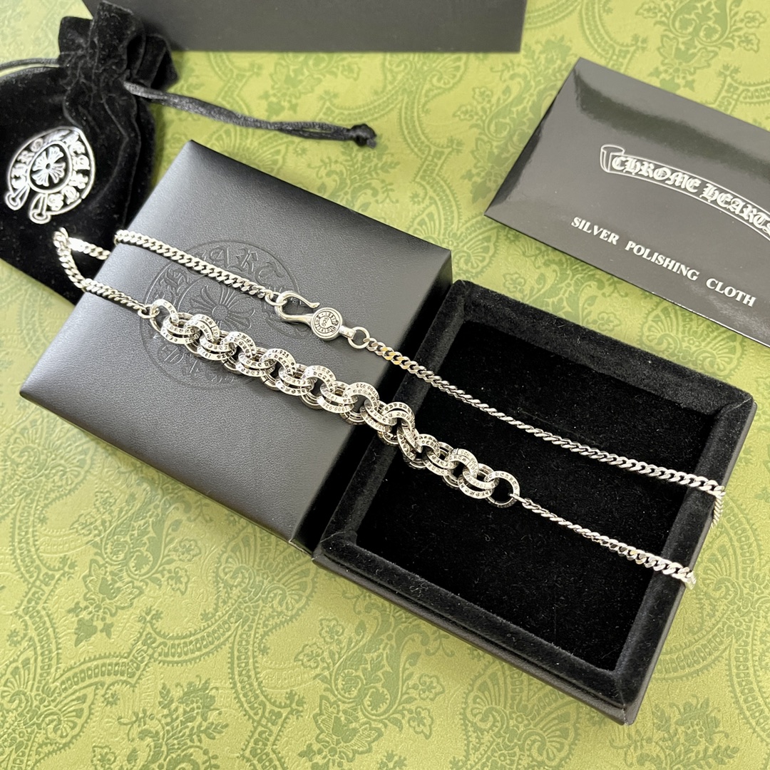 【2024】【CHROME HEARTS】ネックレス、新しいネックレス万能シンプルファッションオーナメント