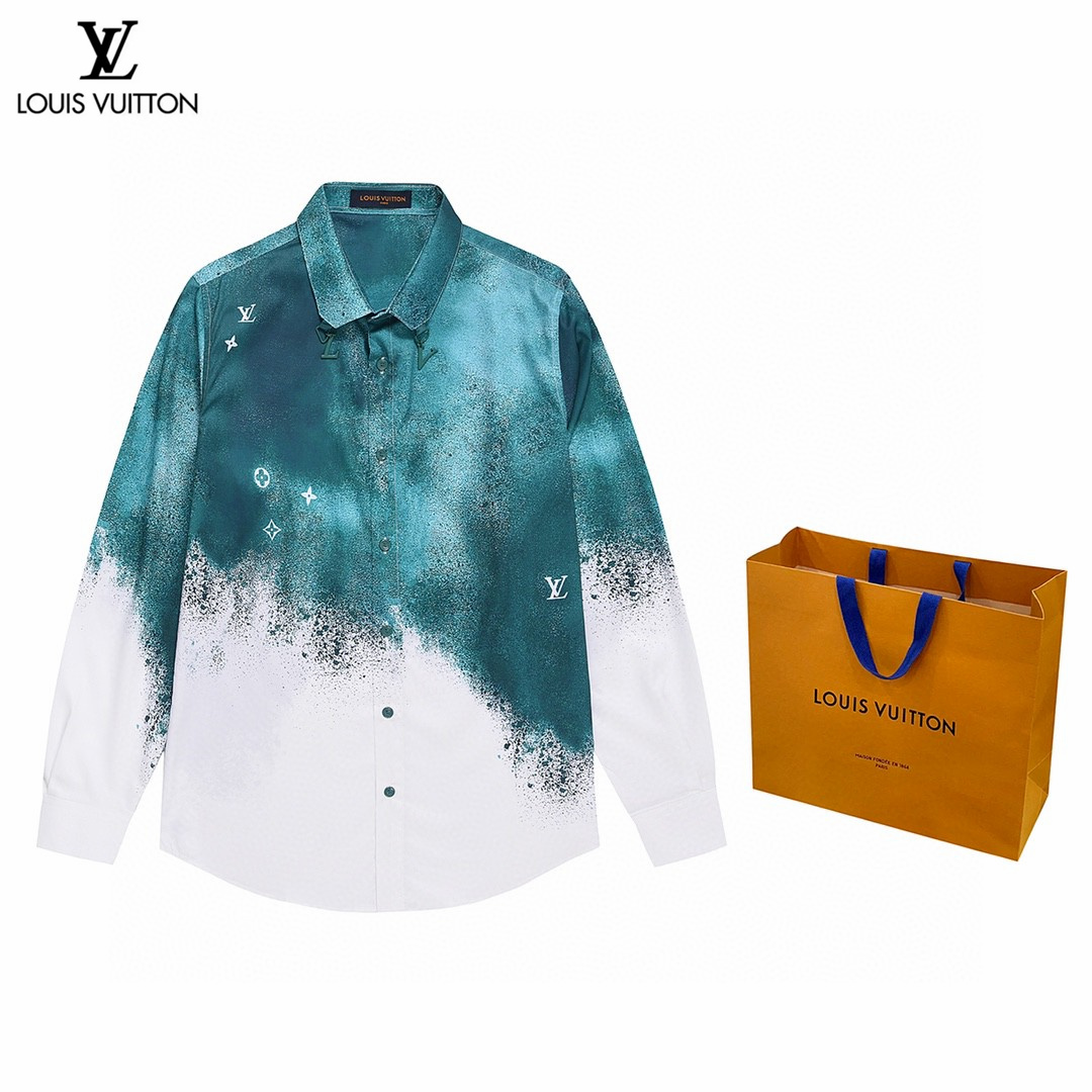 【 LOUIS VUITTON 公式旗艦店】ルイヴィトン  シャツ  ご好評に付き再入荷！