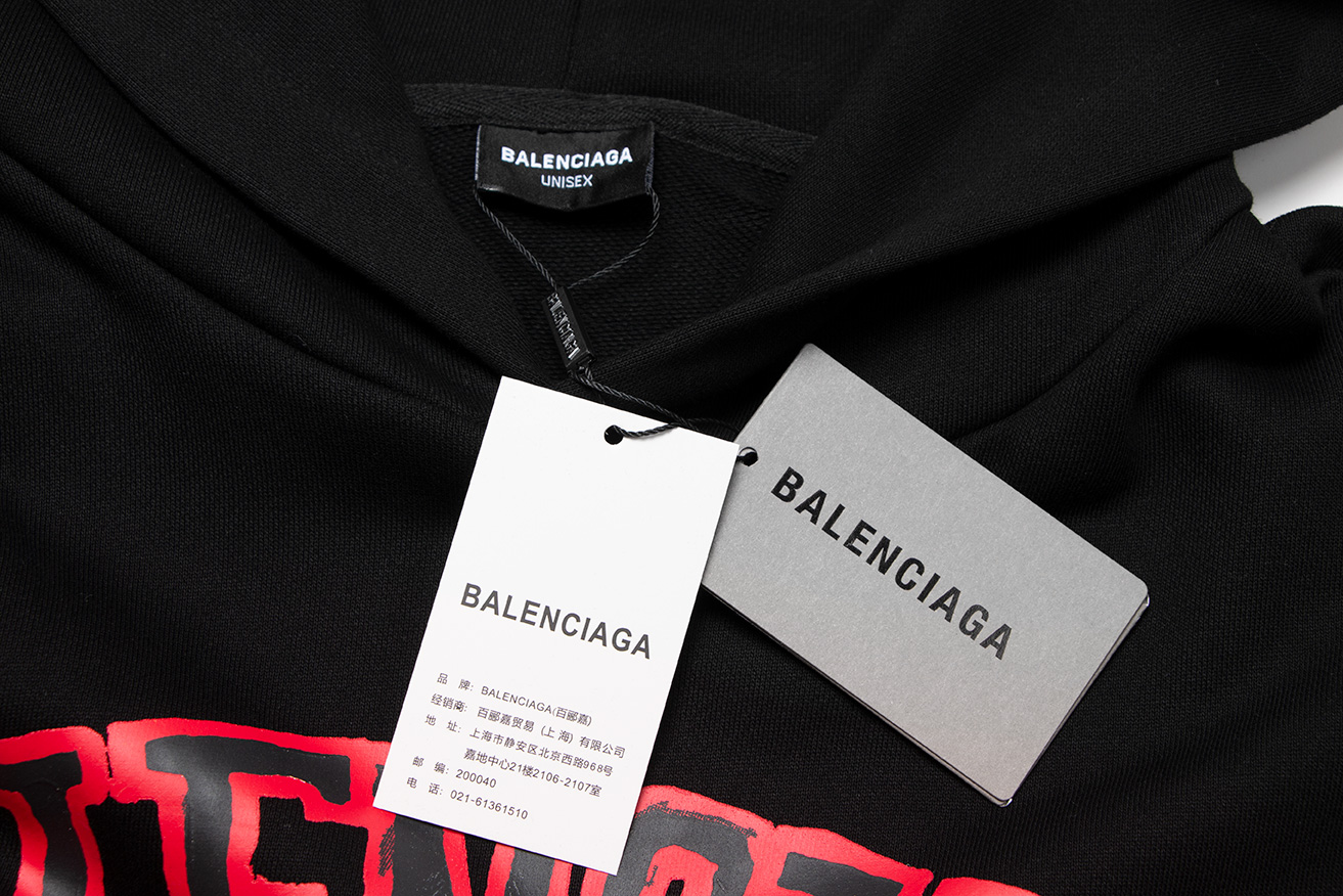 【BALENCIAGA 公式旗艦店】バレンシアガ  パーカー  ウェット ご好評に付き再入荷！
