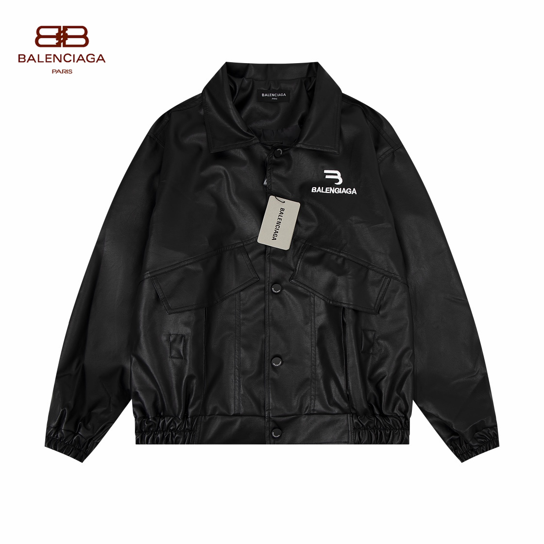 【2024】【BALENCIAGA 公式旗艦店】 バレンシアガ レザージャケット好評に付き再入荷！