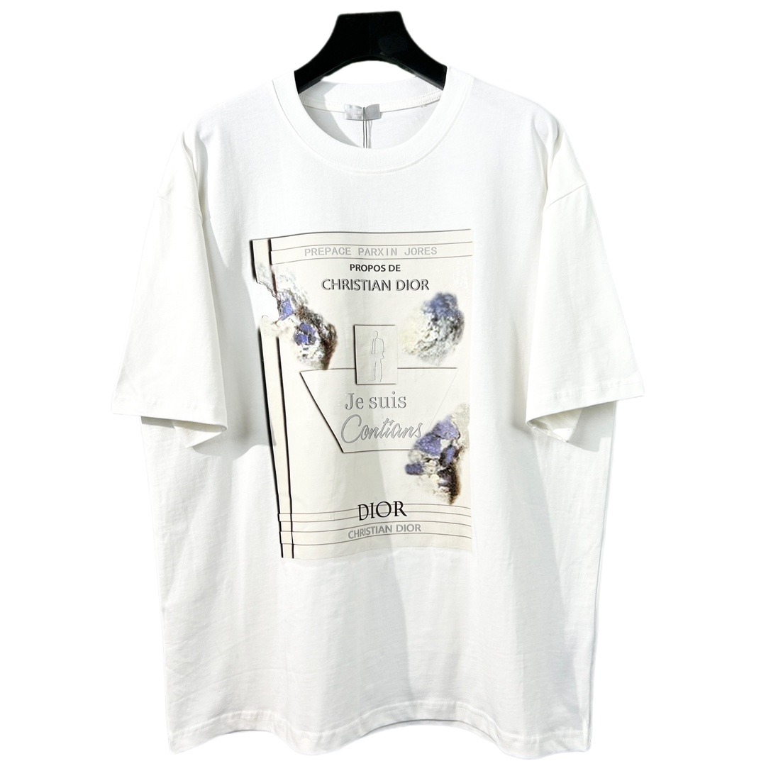 【2024】【DIOR公式旗艦店】ディオール   Tシャツ ご好評に付き再入荷！