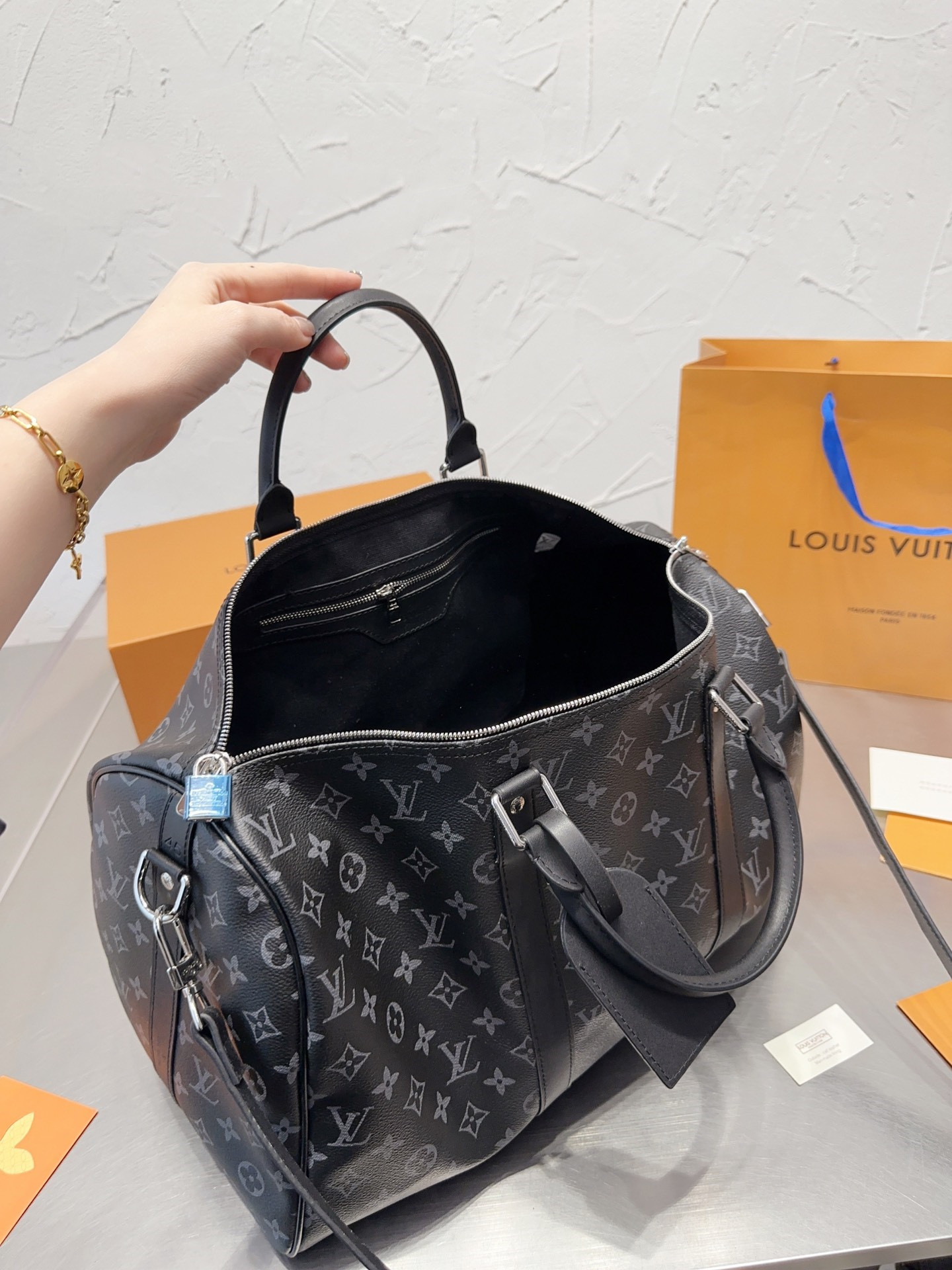 【 LOUIS VUITTON公式 旗艦店】ルイヴィトン    ハンドバッグ    当日出荷 好評に付き再入荷！45CM