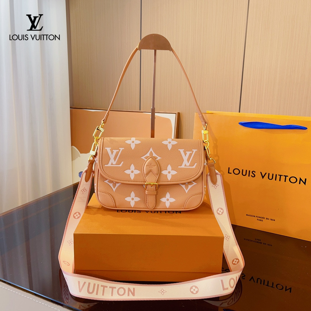 【 LOUIS VUITTON公式 旗艦店】ルイヴィトン  ショルダーバッグ    当日出荷 好評に付き再入荷！25*9*16CM