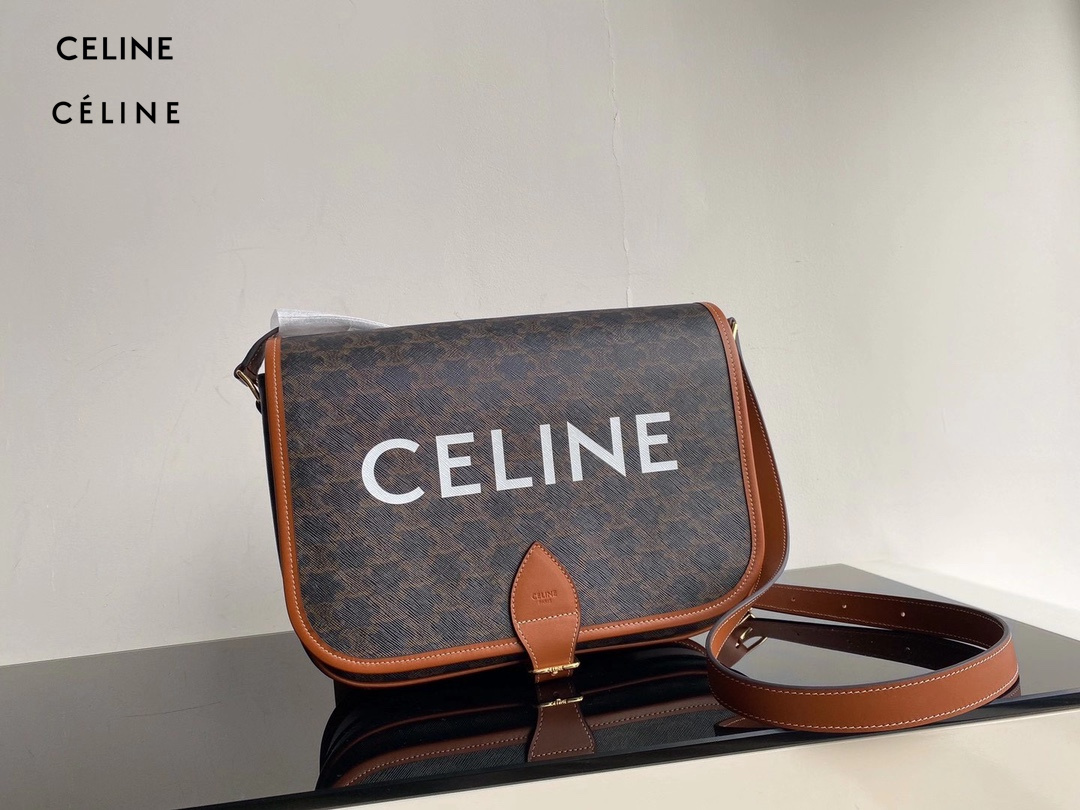 【CELINE 公式 旗艦店】セリーヌ  ショルダーバッグ   出荷 好評に付き再入荷！31*24*9CM