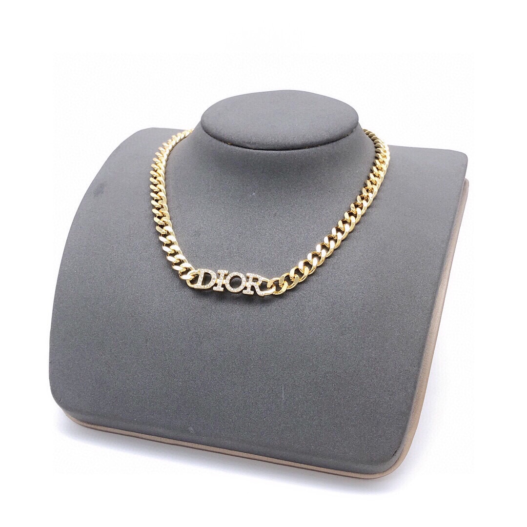 【DIOR】ネックレス、新しいネックレス万能シンプルファッションオーナメント