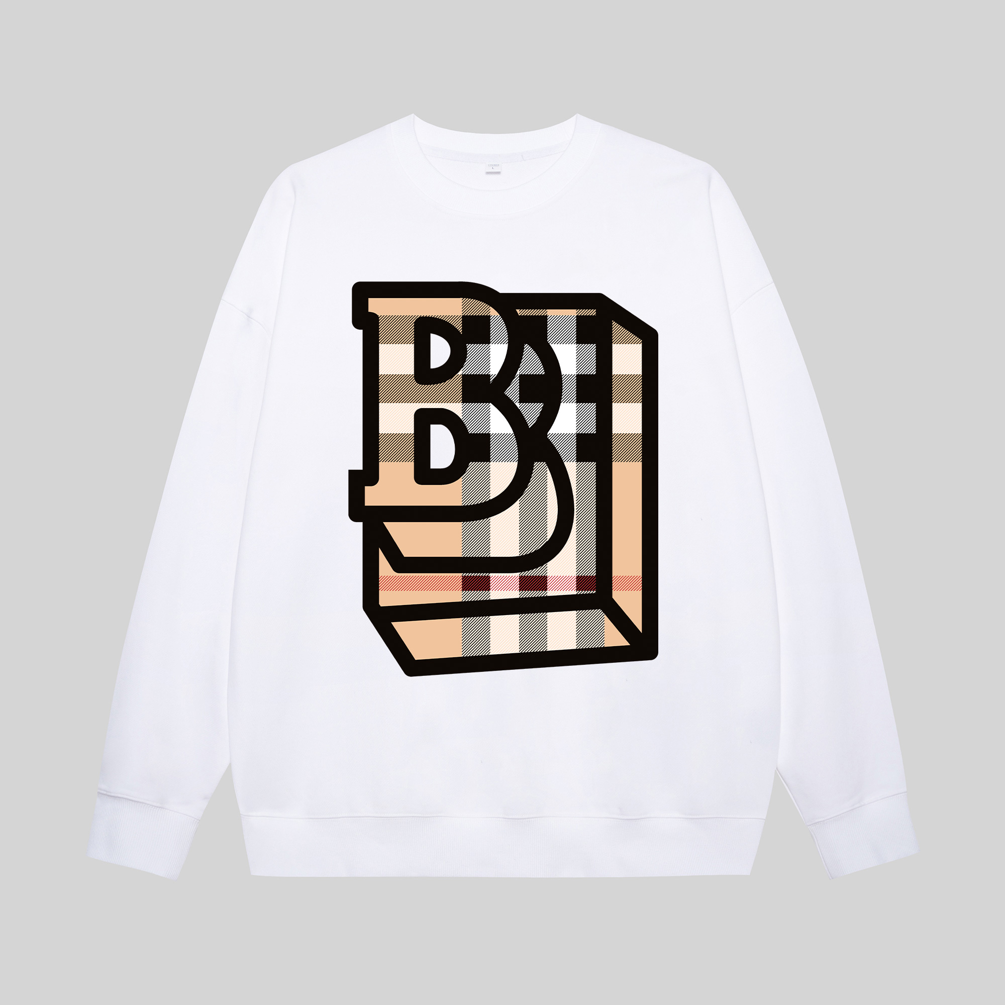 【BURBERRY  公式旗艦店】バーバリー丸首の衛衣 スウェットご好評に付き再入荷！