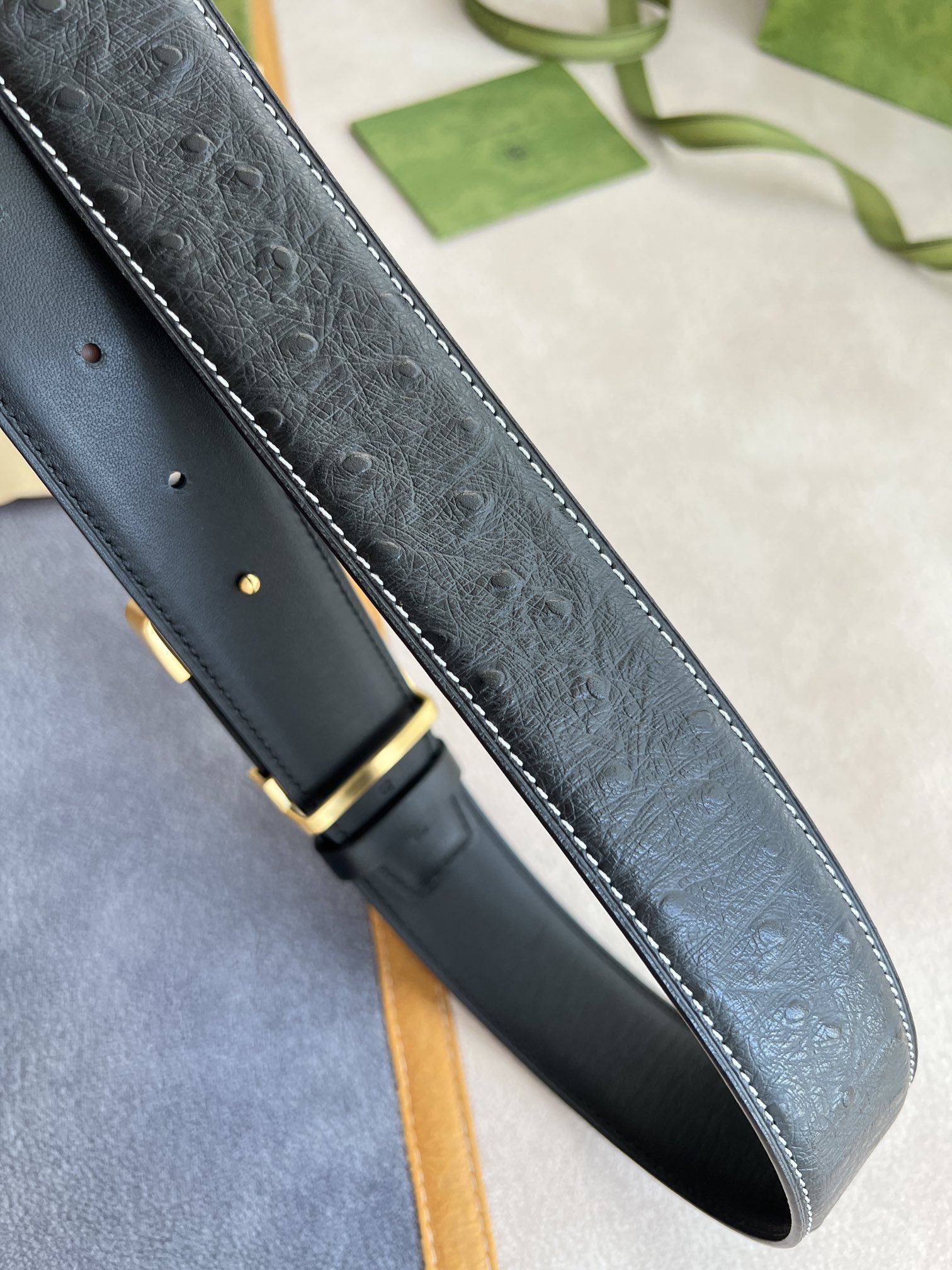 【2024】【 GUCCI】(クッチ)  3.8cm   ベルト メンズ