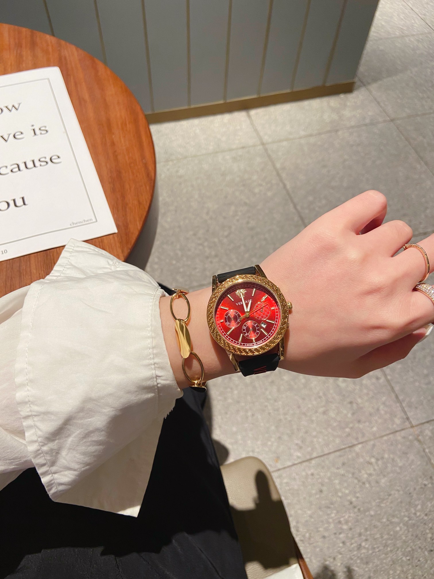 【2024】VERSACE  ( ヴェルサーチ)  腕時計 40*10MM