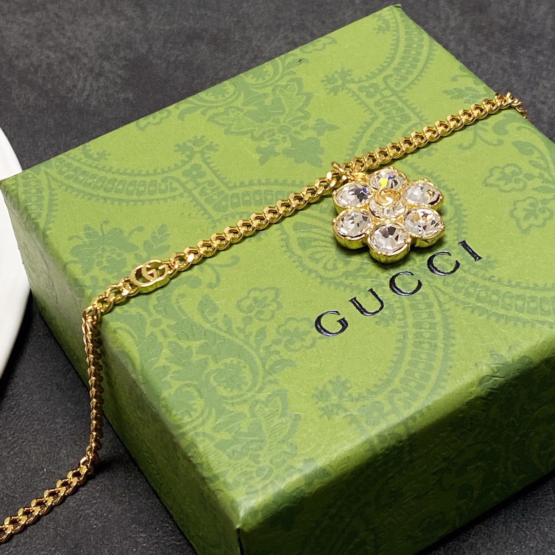 【GUCCI】ネックレス、新しいネックレス万能シンプルファッションオーナメント