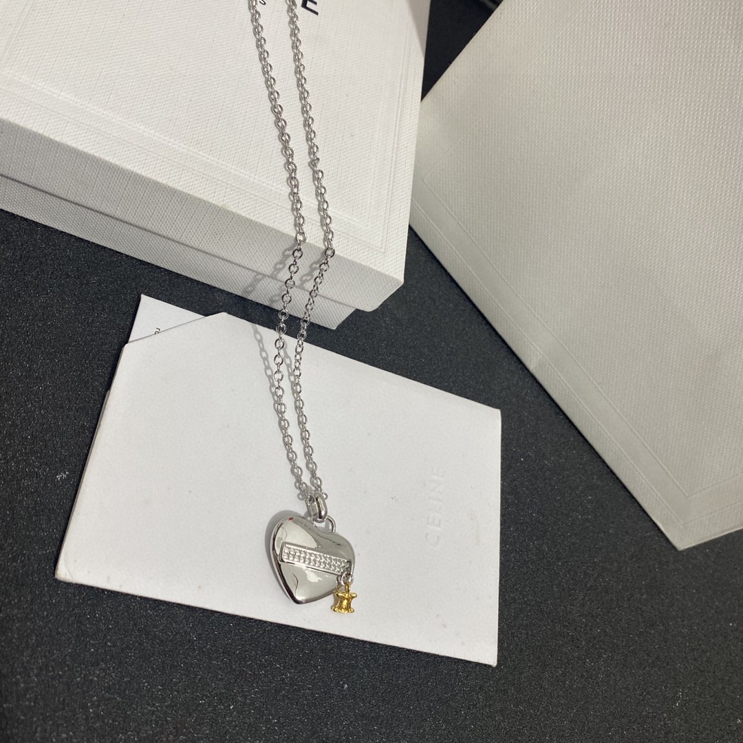 【2024】【CELINE】ネックレス、新しいネックレス万能シンプルファッションオーナメント