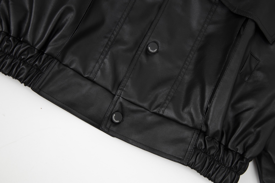 【2024】【BALENCIAGA 公式旗艦店】 バレンシアガ レザージャケット好評に付き再入荷！