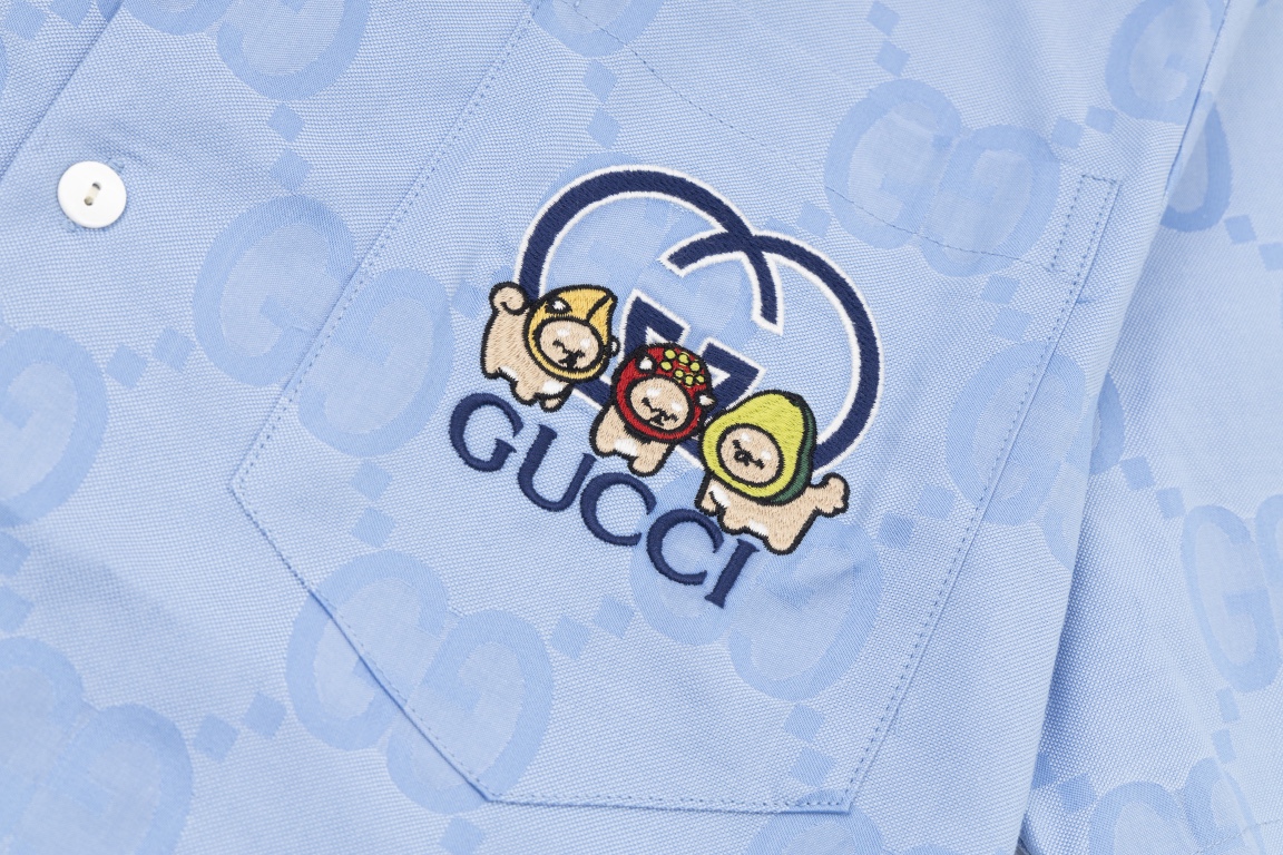 【GUCCI 公式旗艦店】 クッチ   半袖シャツ 好評に付き再入荷！