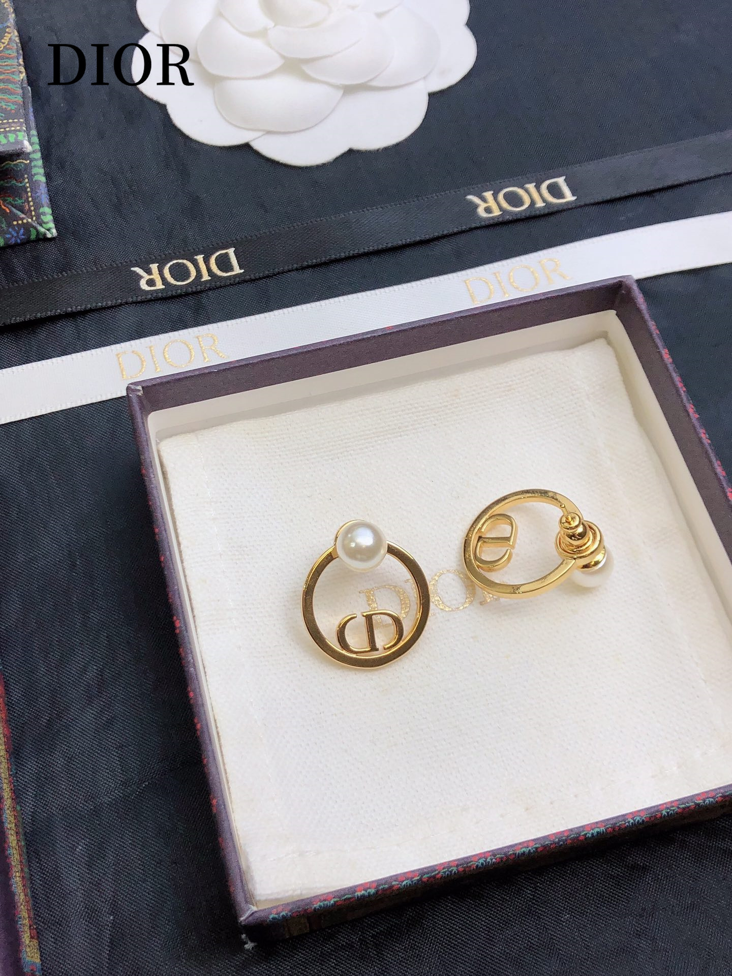 【2024】【DIOR】 ディオール  ファッションスタイルのイヤリング
