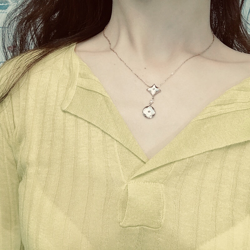 【LOUIS VUITTON】ネックレス、新しいネックレス万能シンプルファッションオーナメント