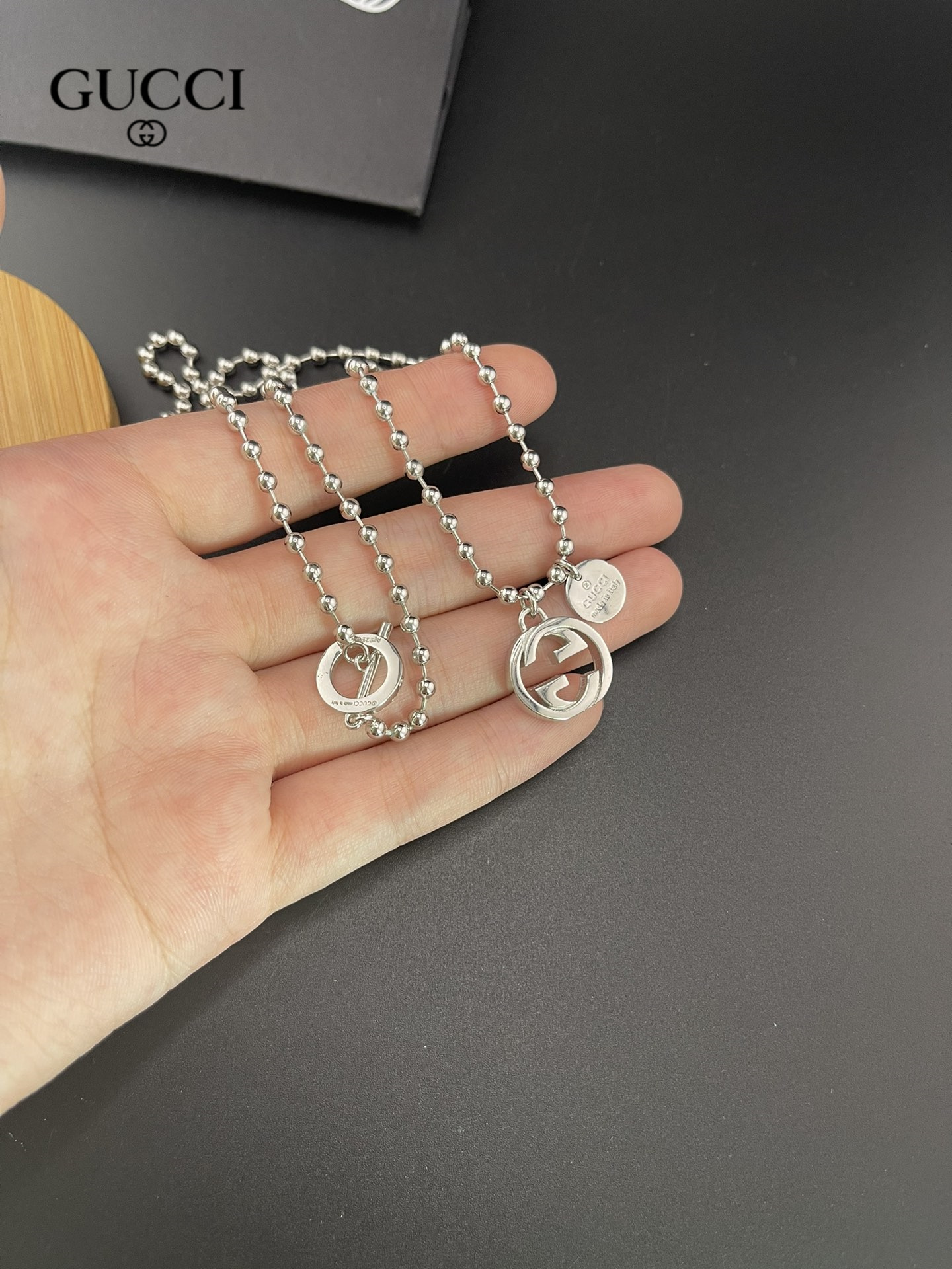 【2024】【GUCCI】ネックレス、新しいネックレス万能シンプルファッションオーナメント