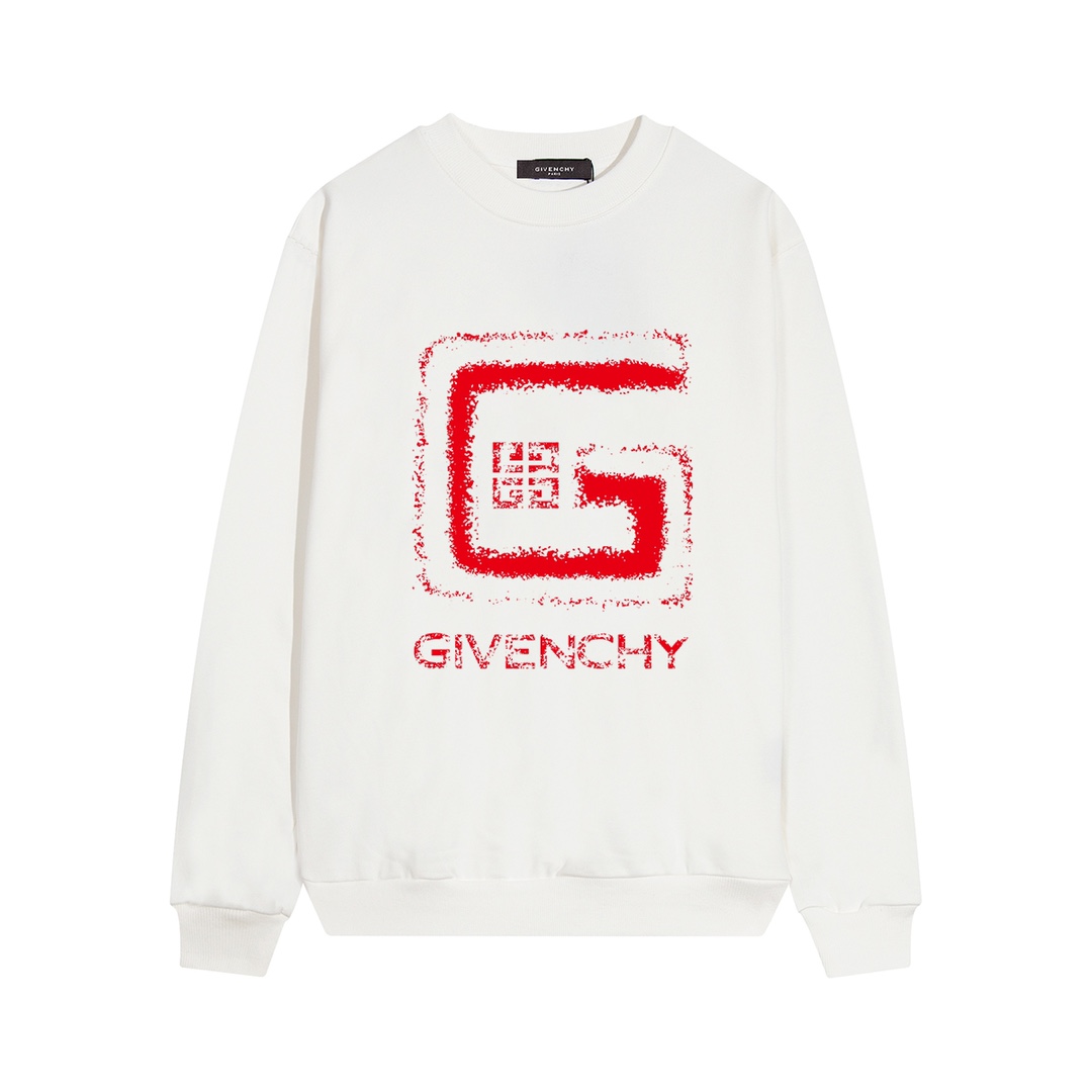 【2024】【GIVENCHY  公式旗艦店】ジバンシー 丸首の衛衣 スウェットご好評に付き再入荷！