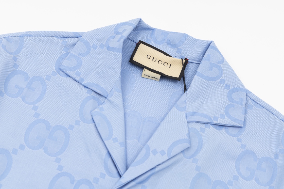 【GUCCI 公式旗艦店】 クッチ   半袖シャツ 好評に付き再入荷！