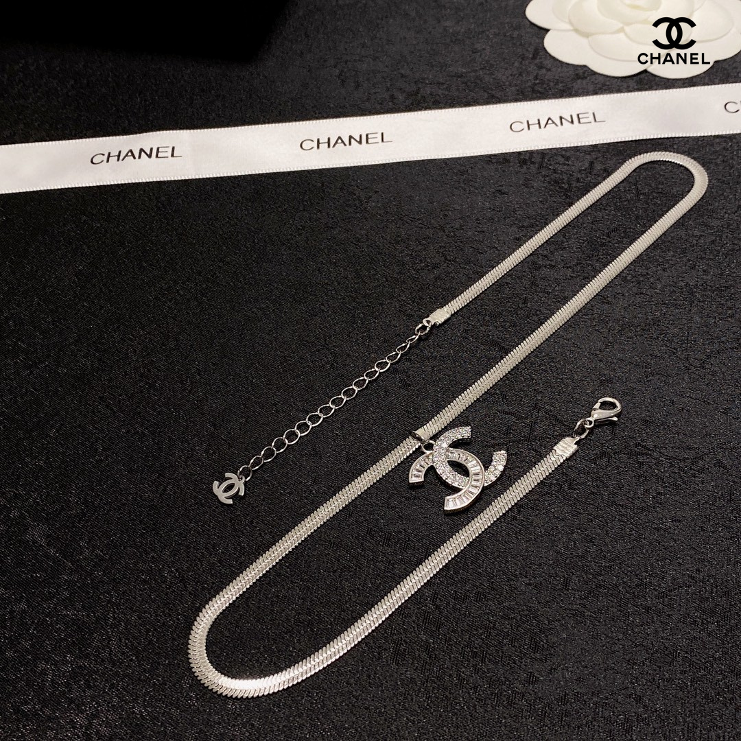 【CHANEL】ネックレス、新しいネックレス万能シンプルファッションオーナメント